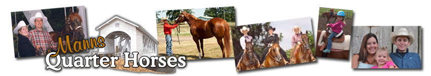 Manns Quarter Horses of Oregon